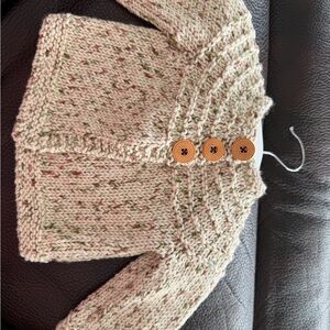 Cozy Knit Kids Cardigan with Button Detail